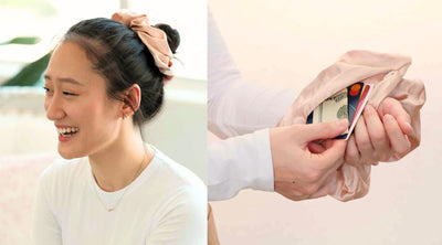 Women's Scrunchie Accessory to Travel Safe and Light