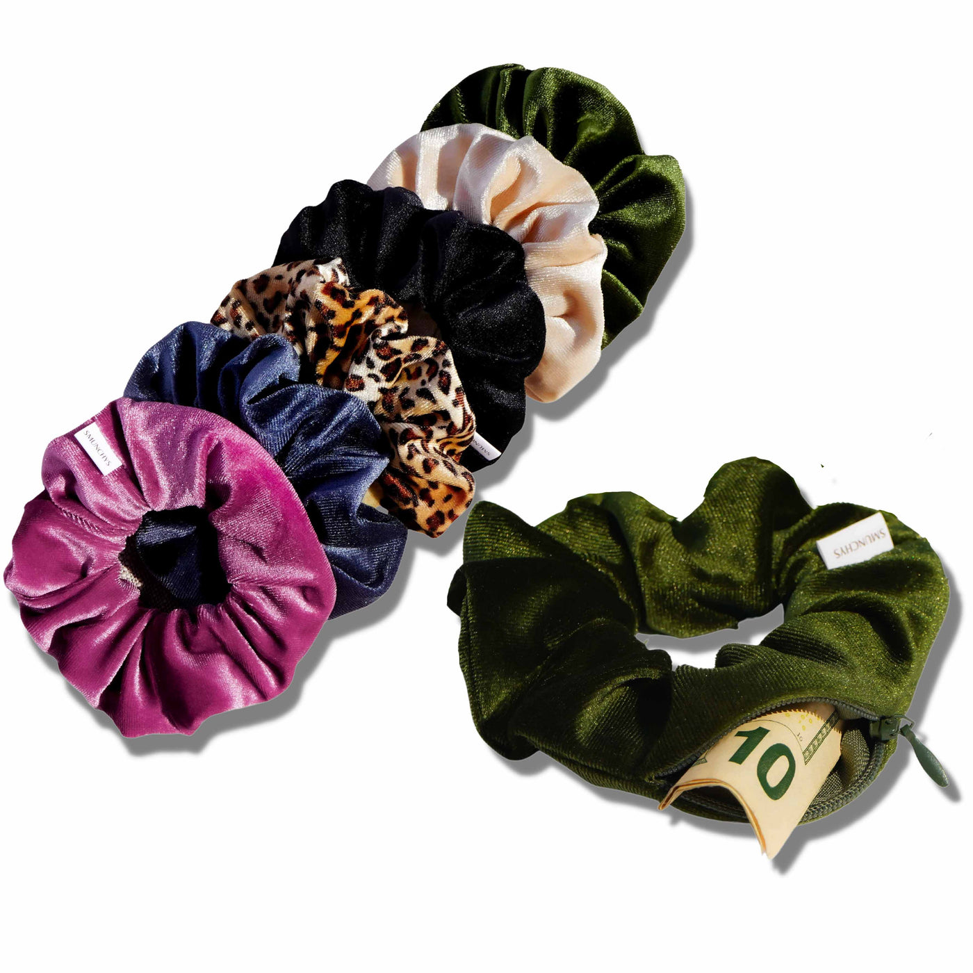 Set of 6 Signature Smunchys