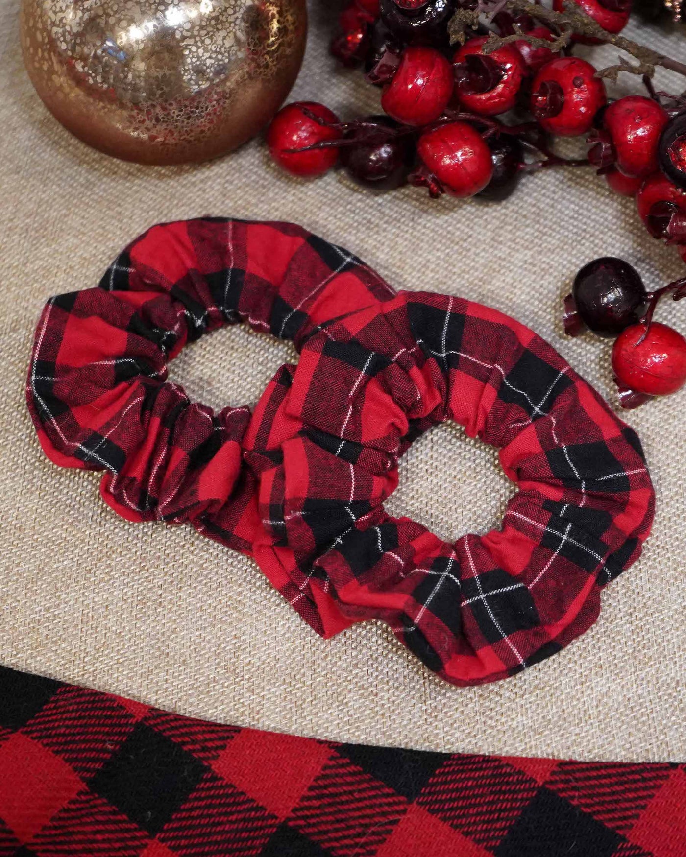 Holiday Red Flannel - Smunchys