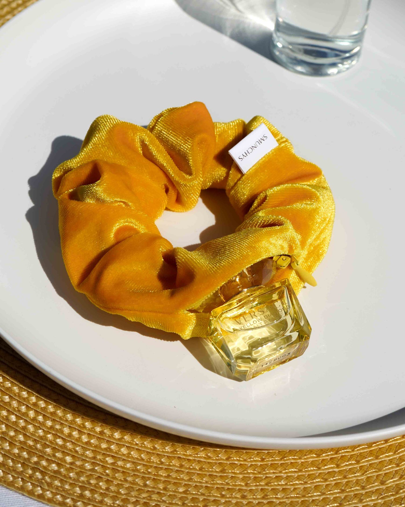 Sun Yellow Zipper Scrunchie - Smunchys