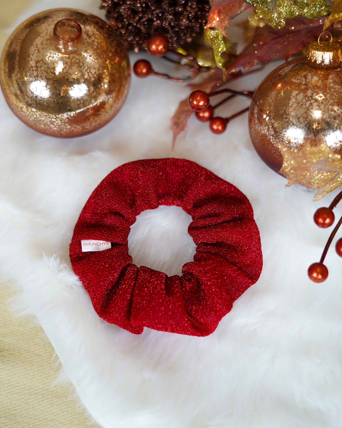 Holiday Sparkly Red - Smunchys