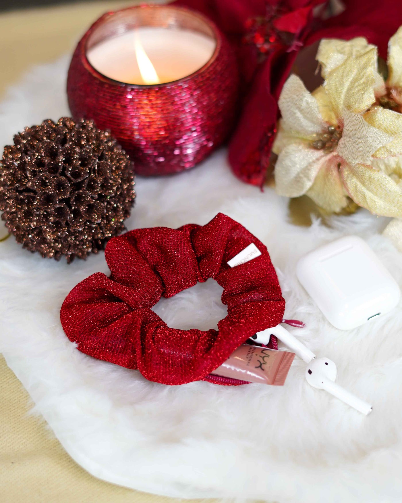 Holiday Sparkly Red - Smunchys
