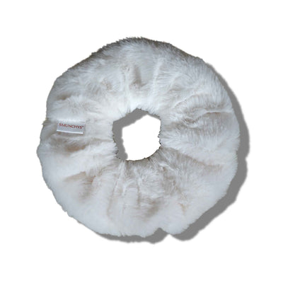 Holiday White Faux Fur - Smunchys