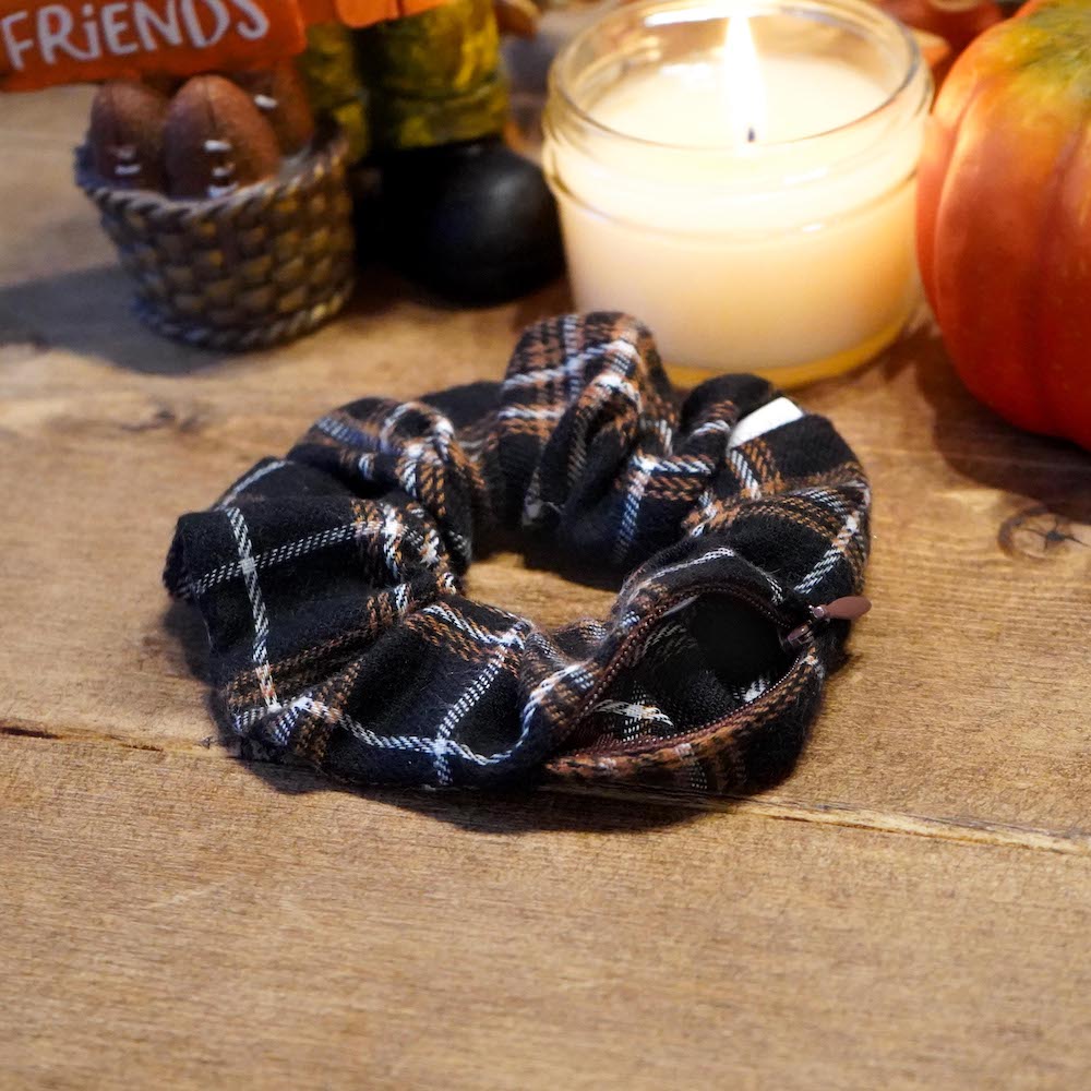 Cotton Brown Flannel - Smunchys